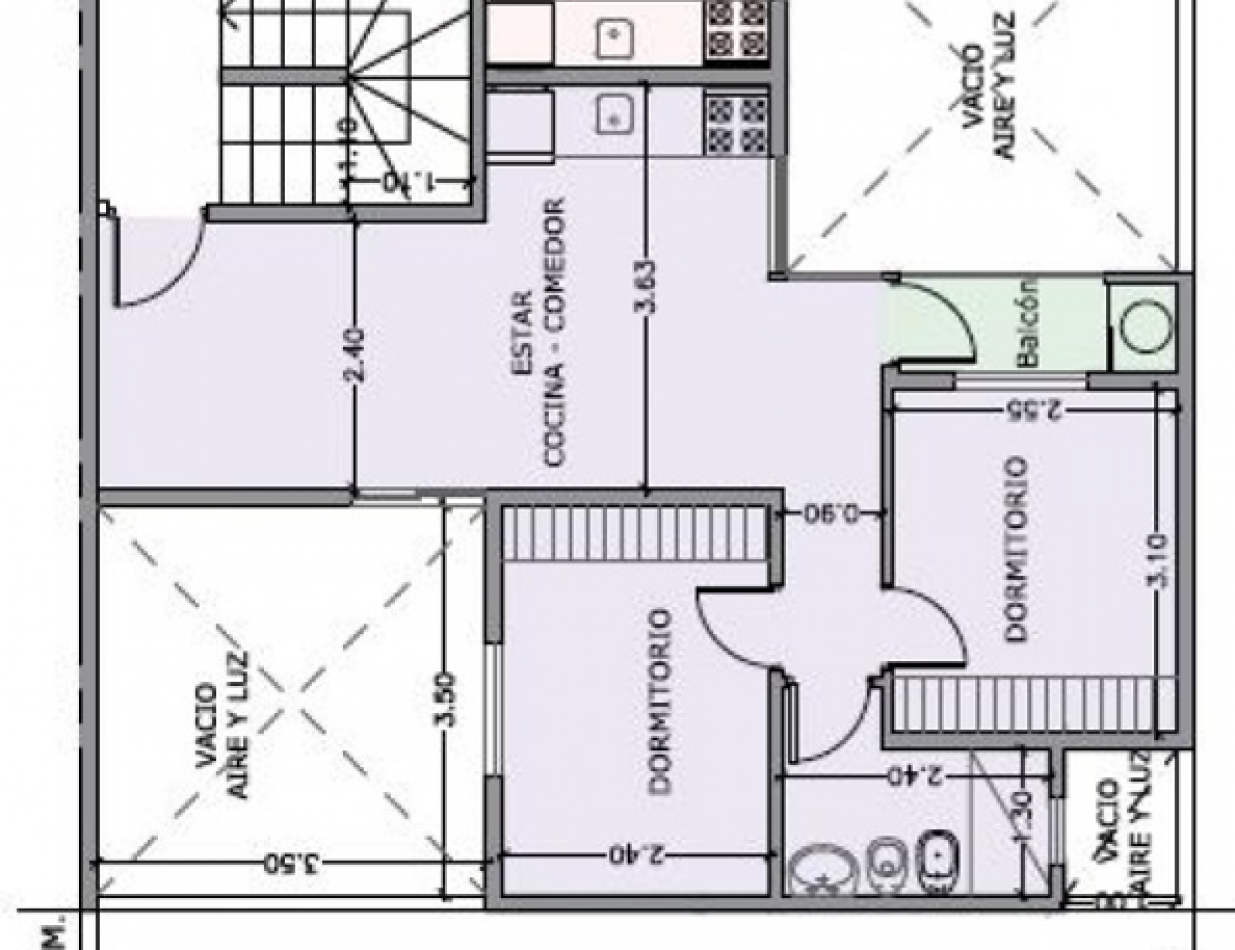 DEPARTAMENTOS A ESTRENAR URQUIZA 1100