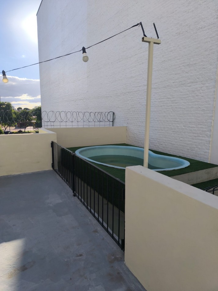 Departamento a pasos de bv con pileta exclusiva