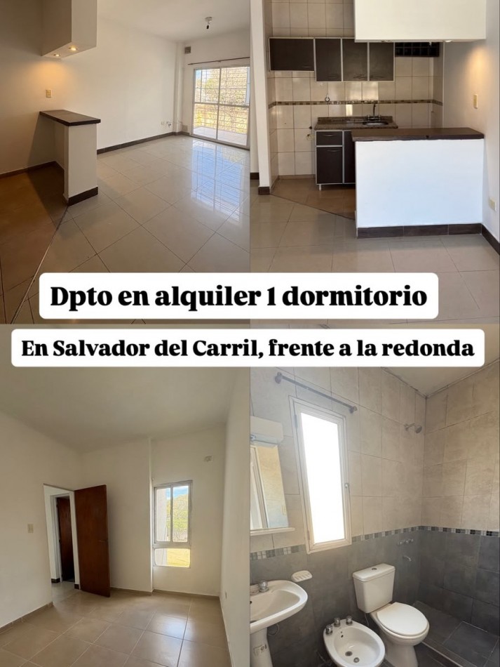 Departamento en alquiler de 1 dormitorio